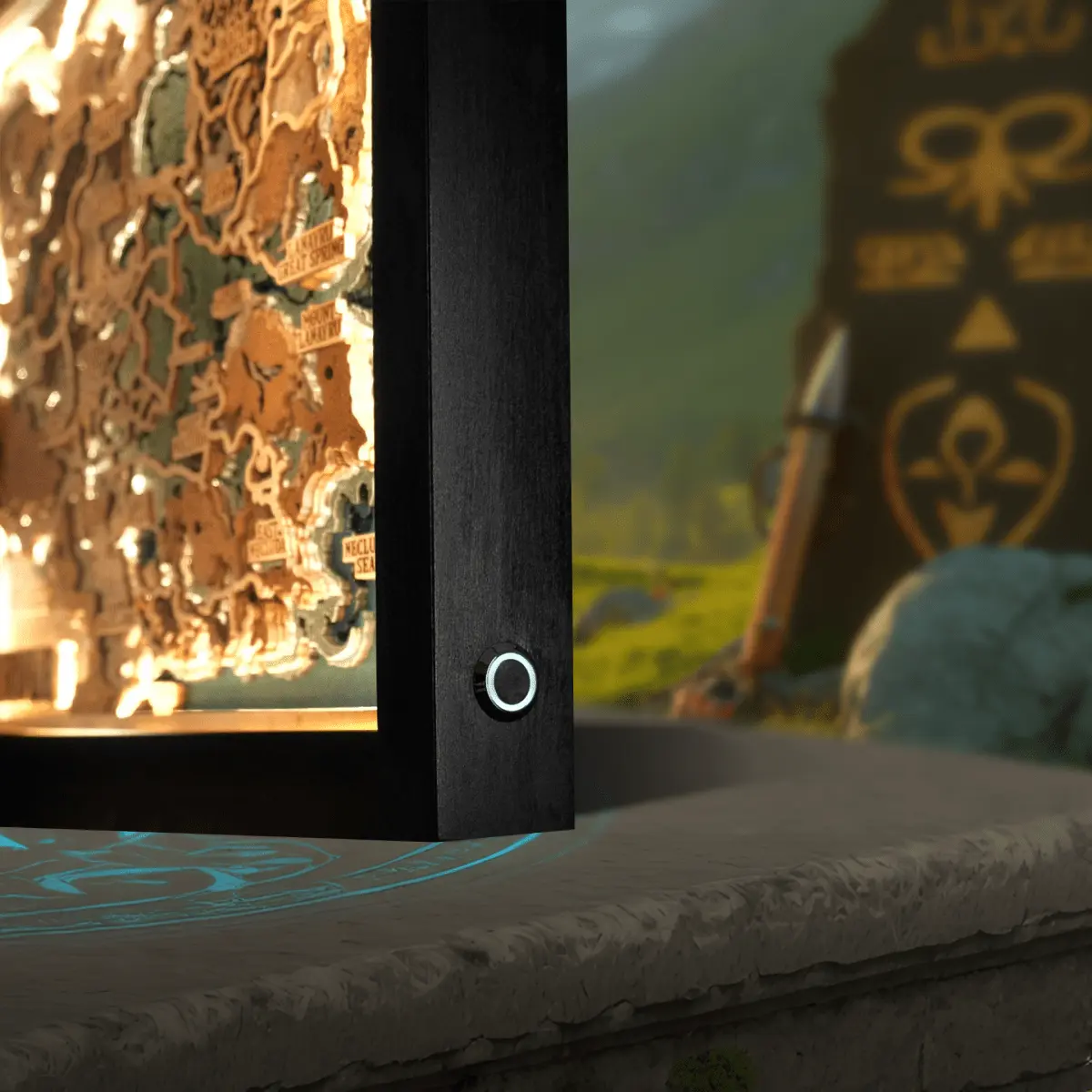 3D HYRULE WOOD MAP 2.0 ZeWood Inc.