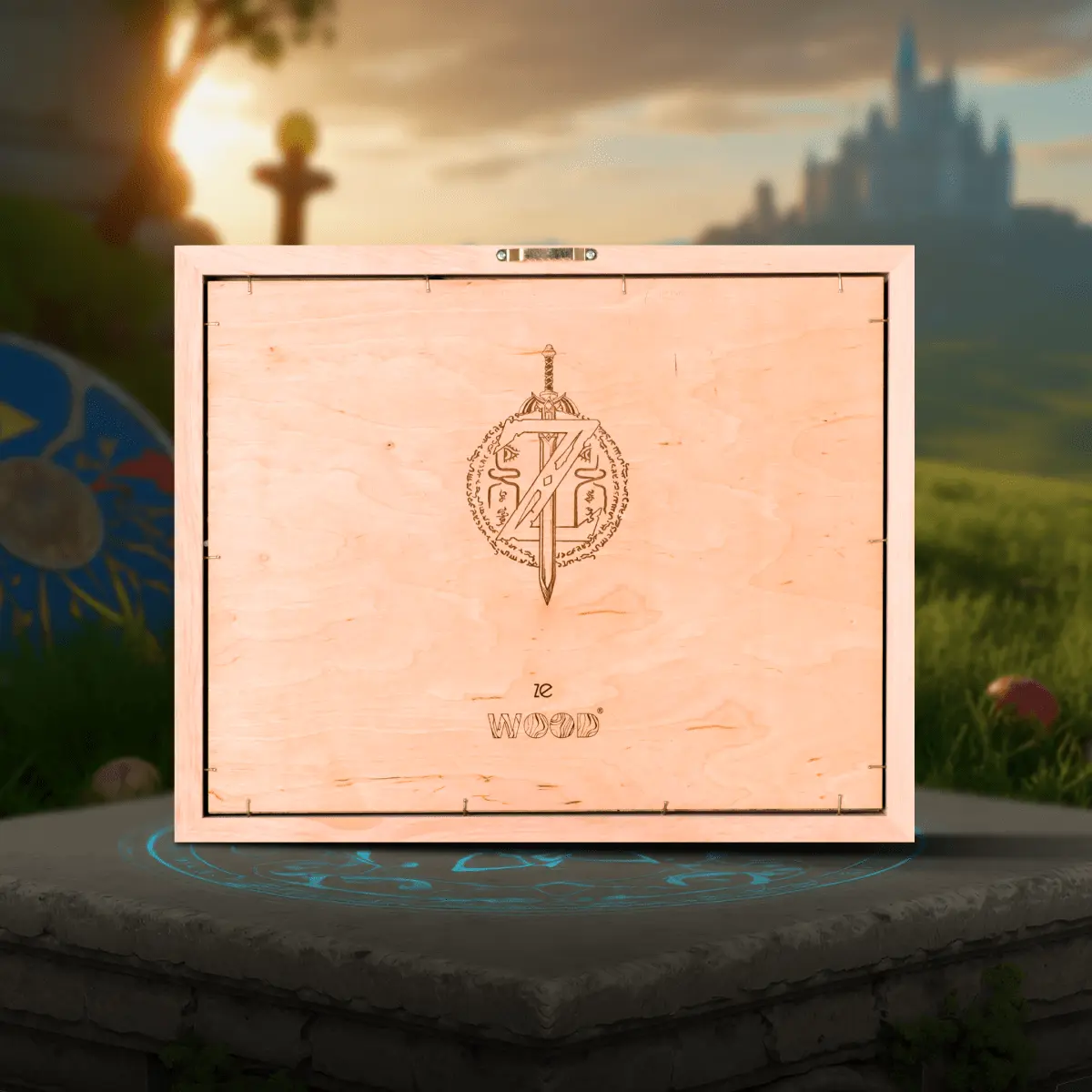 3D HYRULE WOOD MAP 2.0 ZeWood Inc.