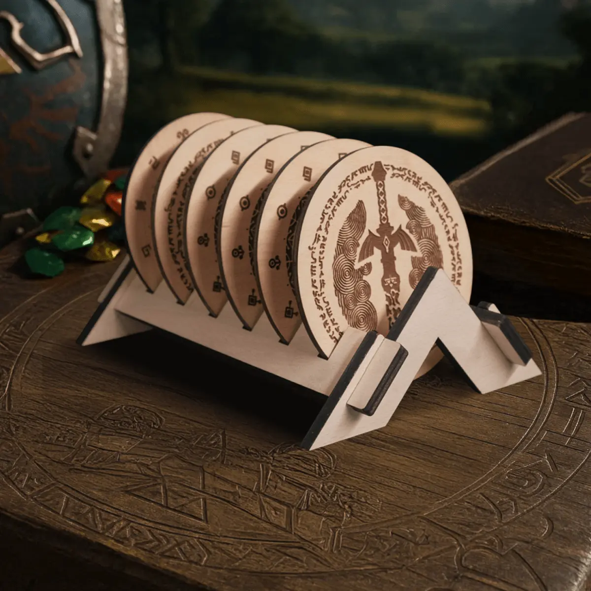 BOTW Wood Coasters ZeWood Inc.