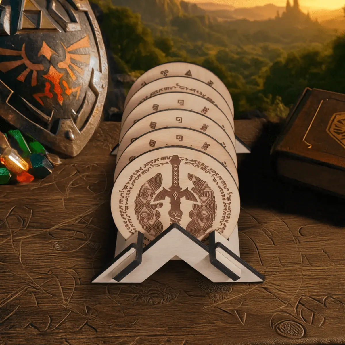 BOTW Wood Coasters ZeWood Inc.