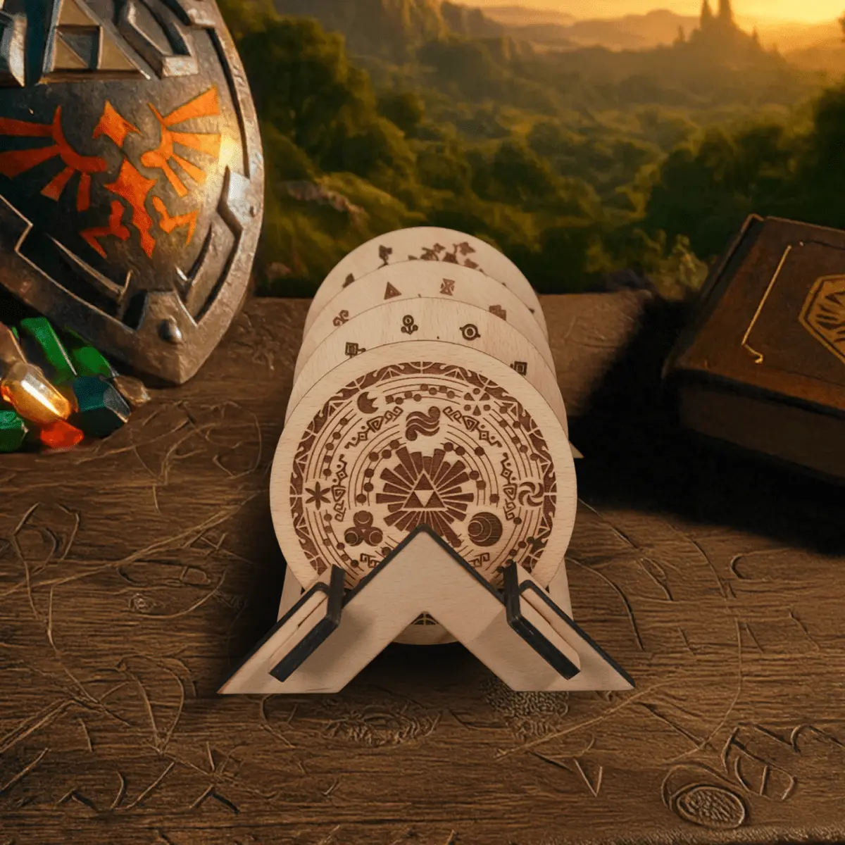 BOTW Wood Coasters ZeWood Inc.