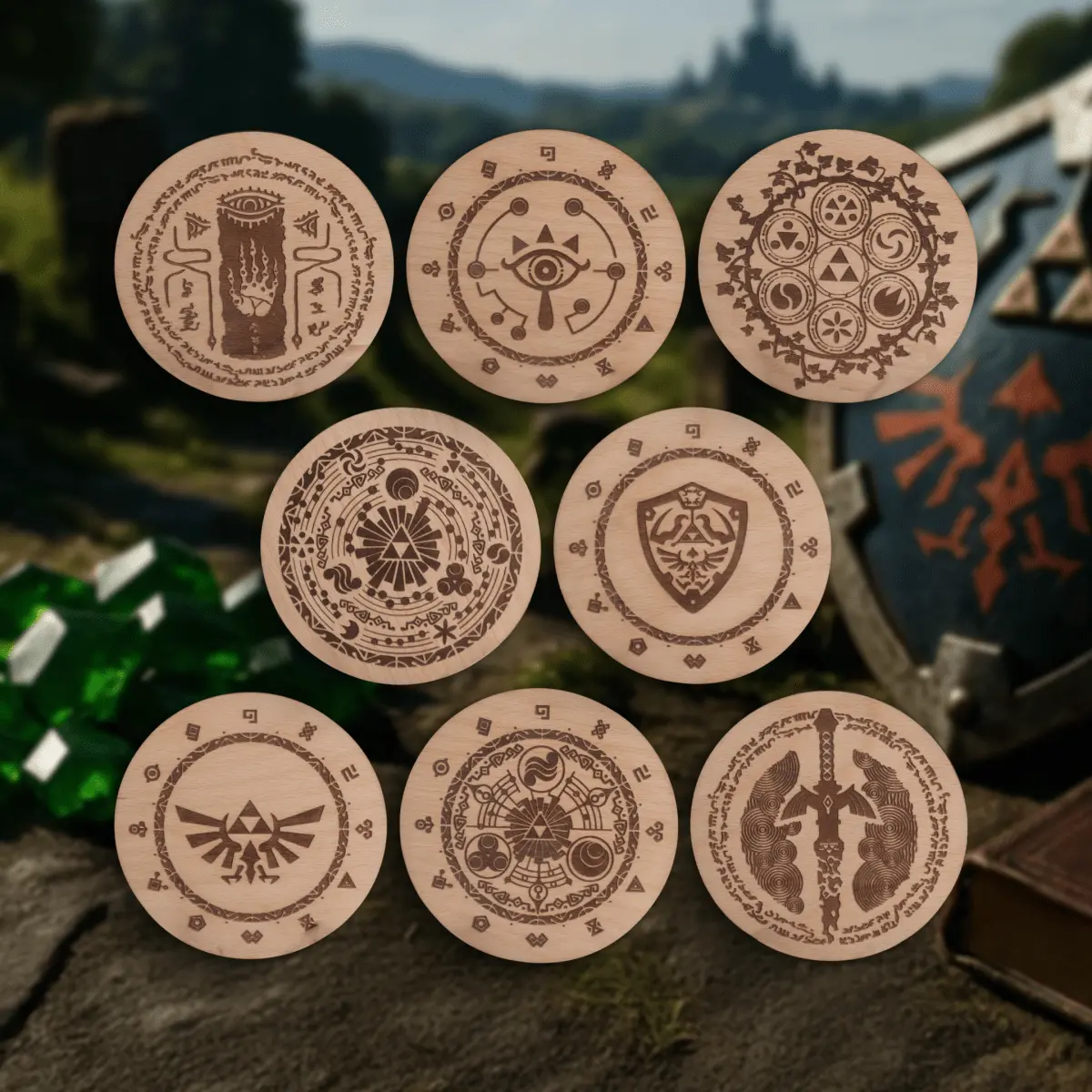 BOTW Wood Coasters ZeWood Inc.