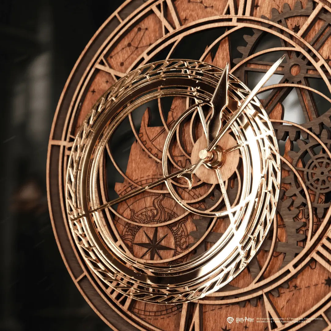 HANDCRAFTED HOGWARTS™ CLOCK TOWER 3D WALL CLOCK - OFFICIALLY LICENSED - HARRY POTTER ZeWood Inc.