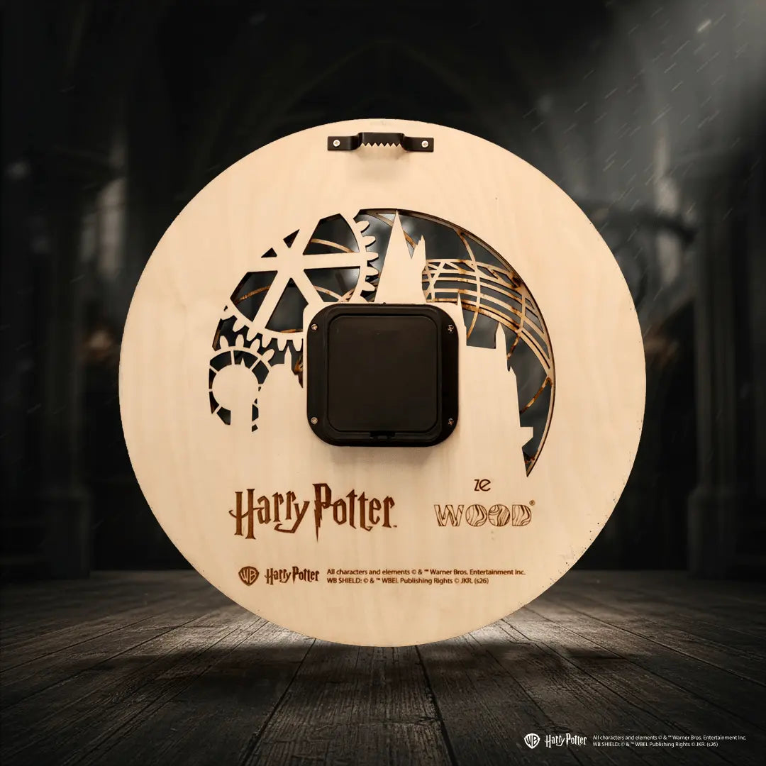 HANDCRAFTED HOGWARTS™ CLOCK TOWER 3D WALL CLOCK - OFFICIALLY LICENSED - HARRY POTTER ZeWood Inc.