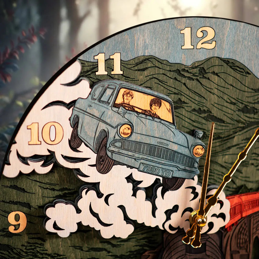 HOGWARTS EXPRESS CLOCK ZeWood Inc.