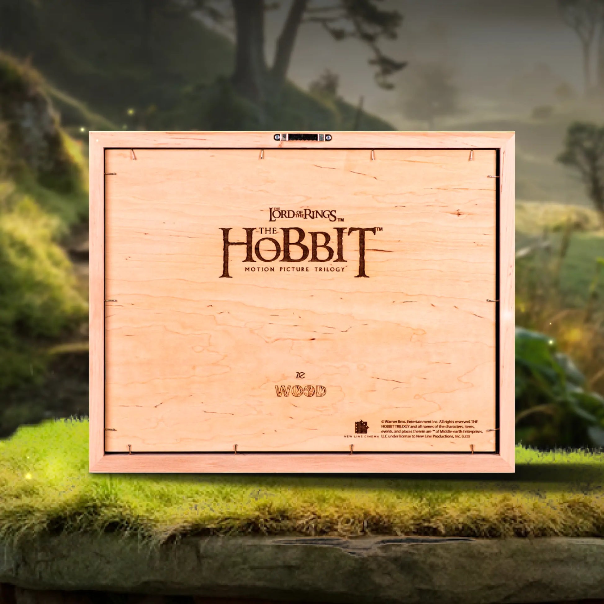 MITTELERDE™ 3D HOLZKARTE ZeWood Inc.