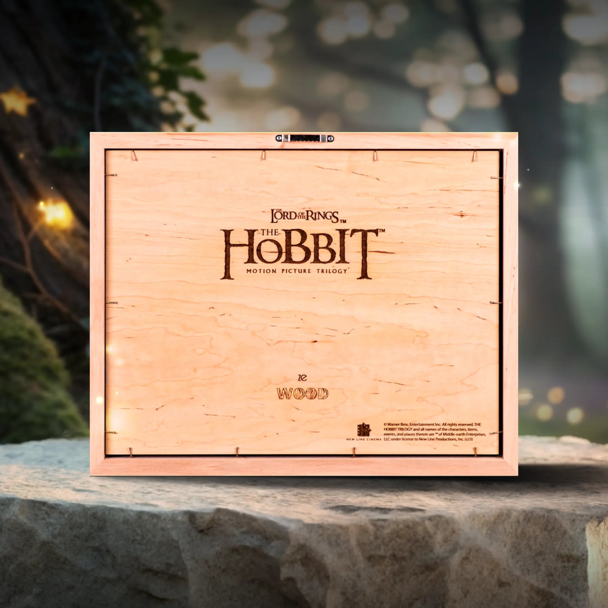 MITTELERDE™ 3D HOLZKARTE ZeWood Inc.