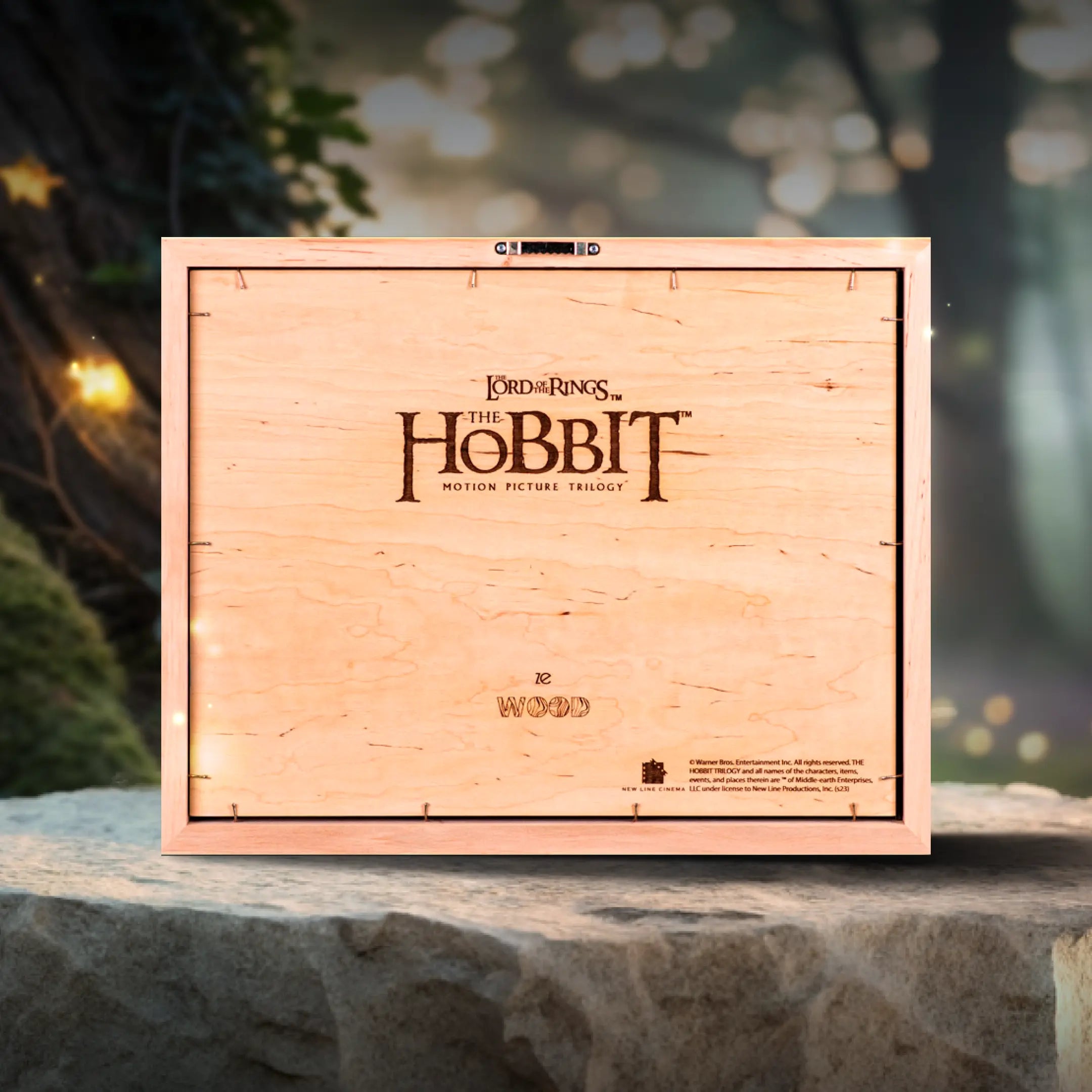 MITTELERDE™ 3D HOLZKARTE ZeWood Inc.