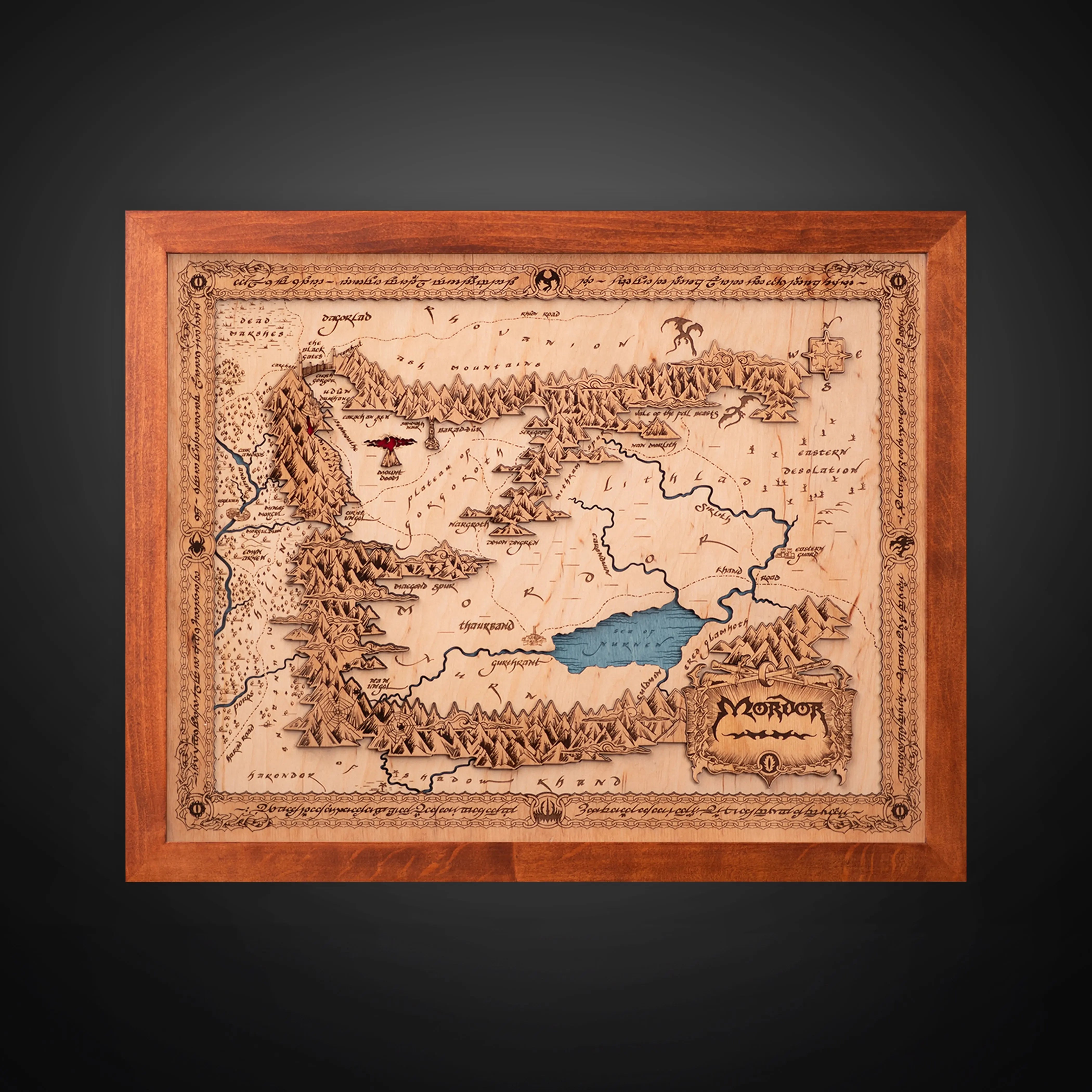 MORDOR 3D WOOD MAP ZeWood Inc.