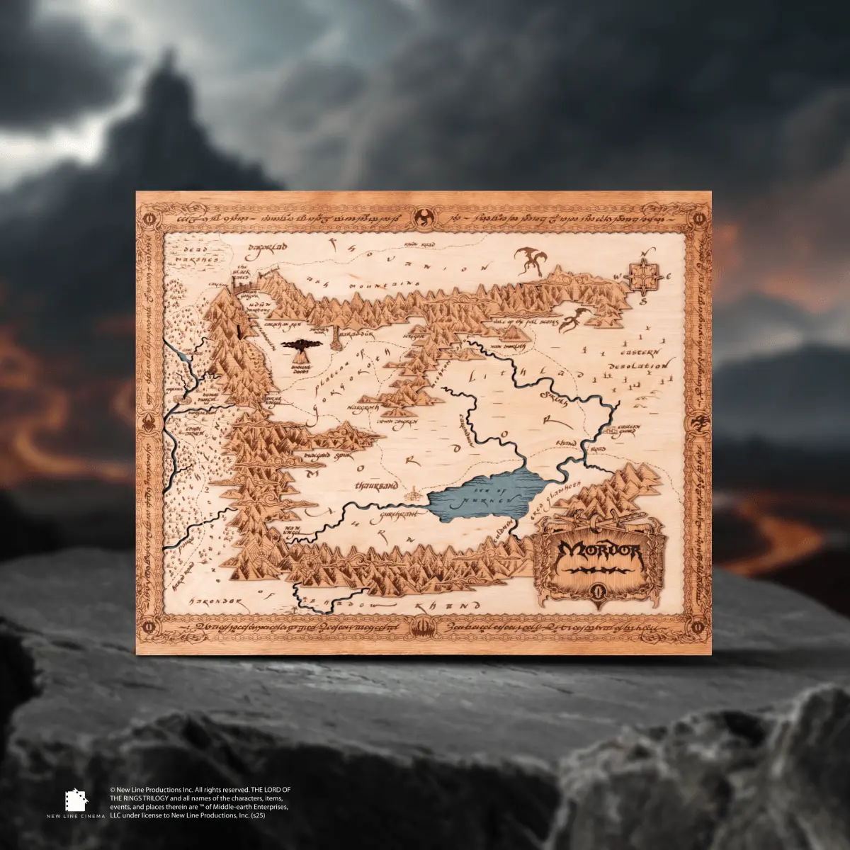 MORDOR 3D WOOD MAP ZeWood Inc.