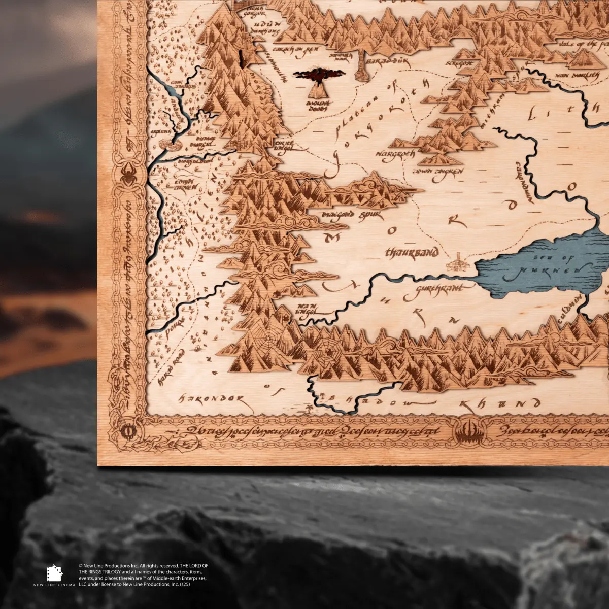 MORDOR 3D WOOD MAP ZeWood Inc.