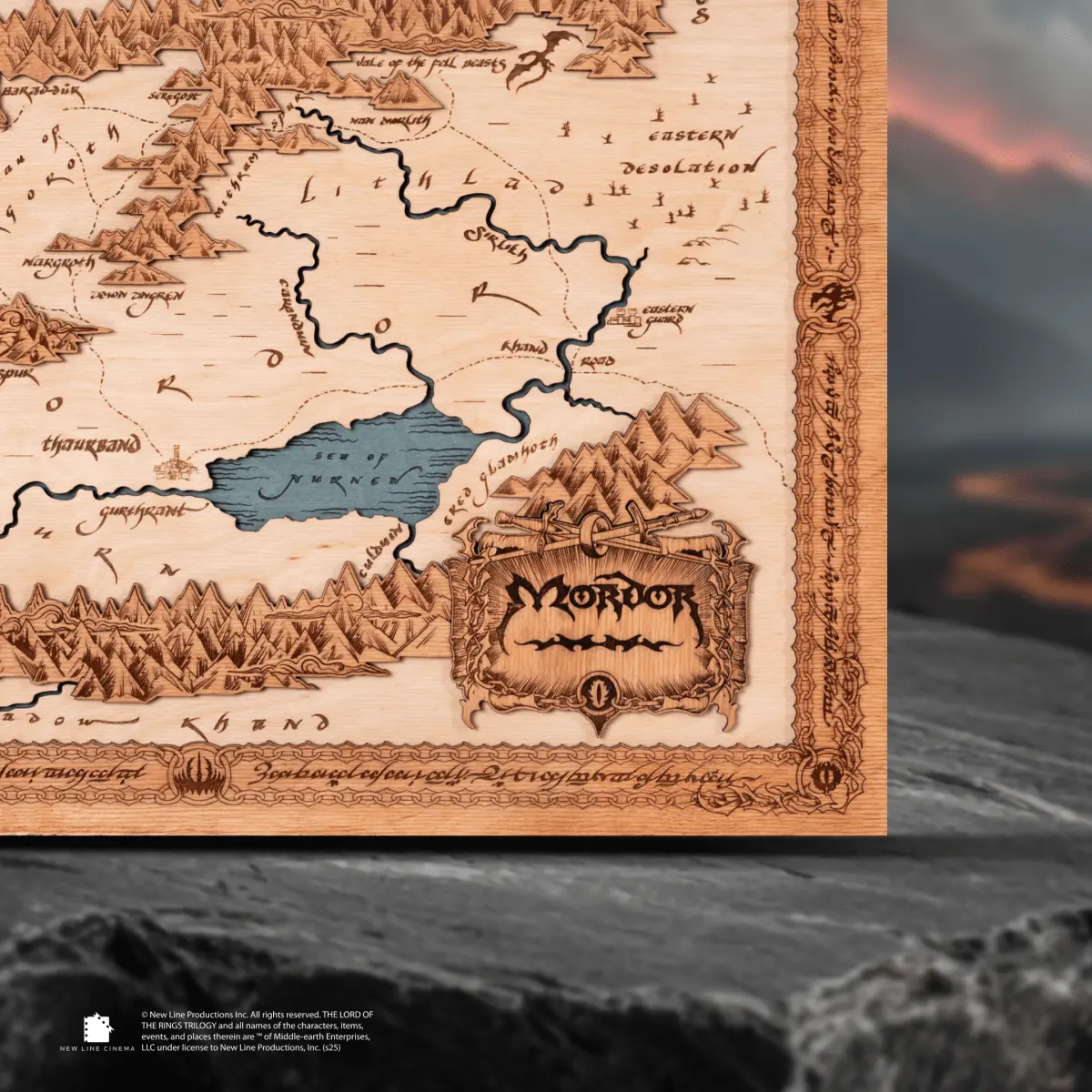 MORDOR 3D WOOD MAP ZeWood Inc.