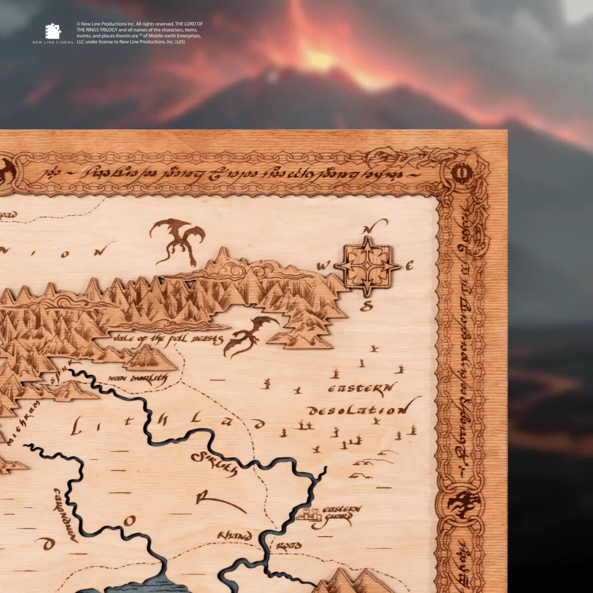 MORDOR 3D WOOD MAP ZeWood Inc.
