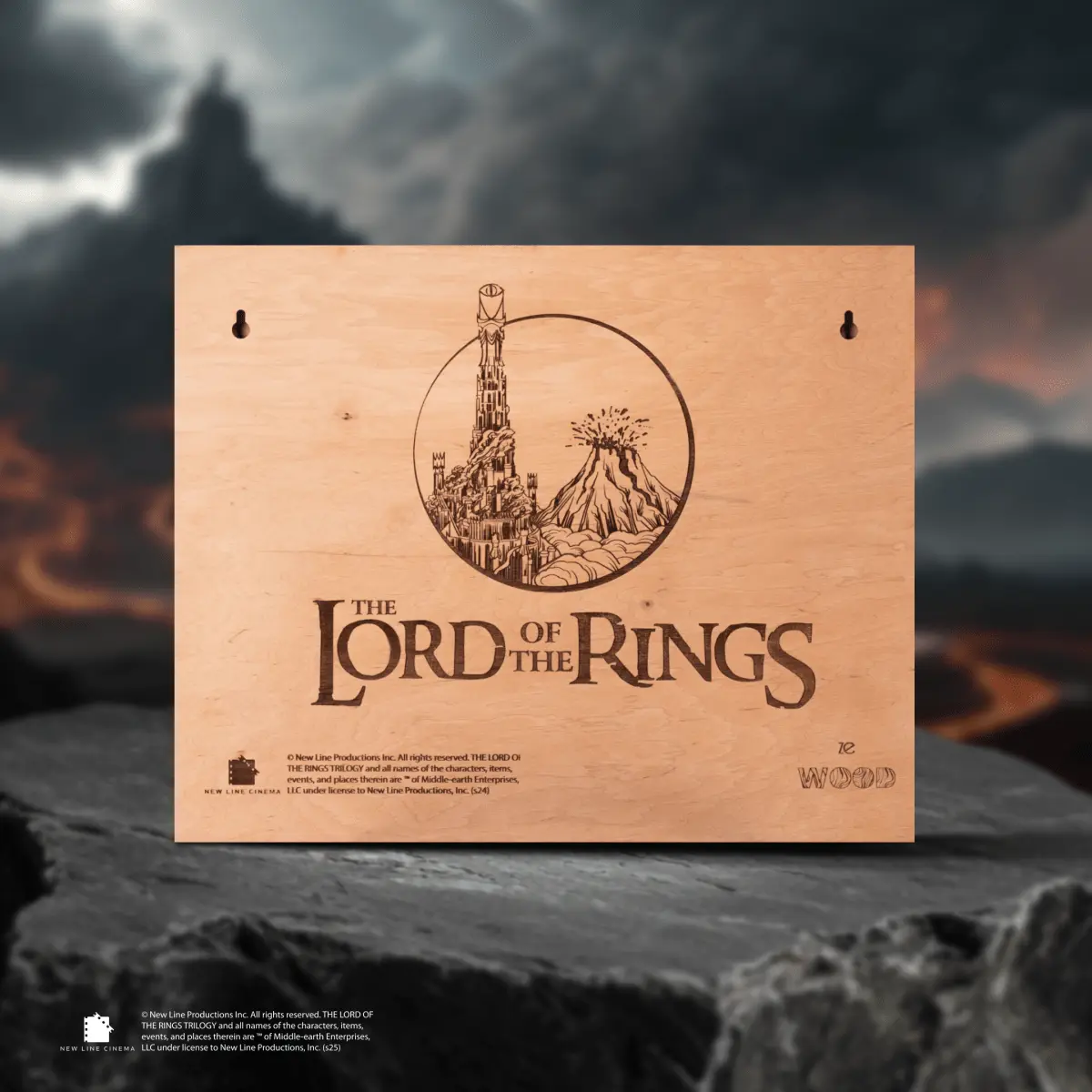 MORDOR 3D WOOD MAP ZeWood Inc.