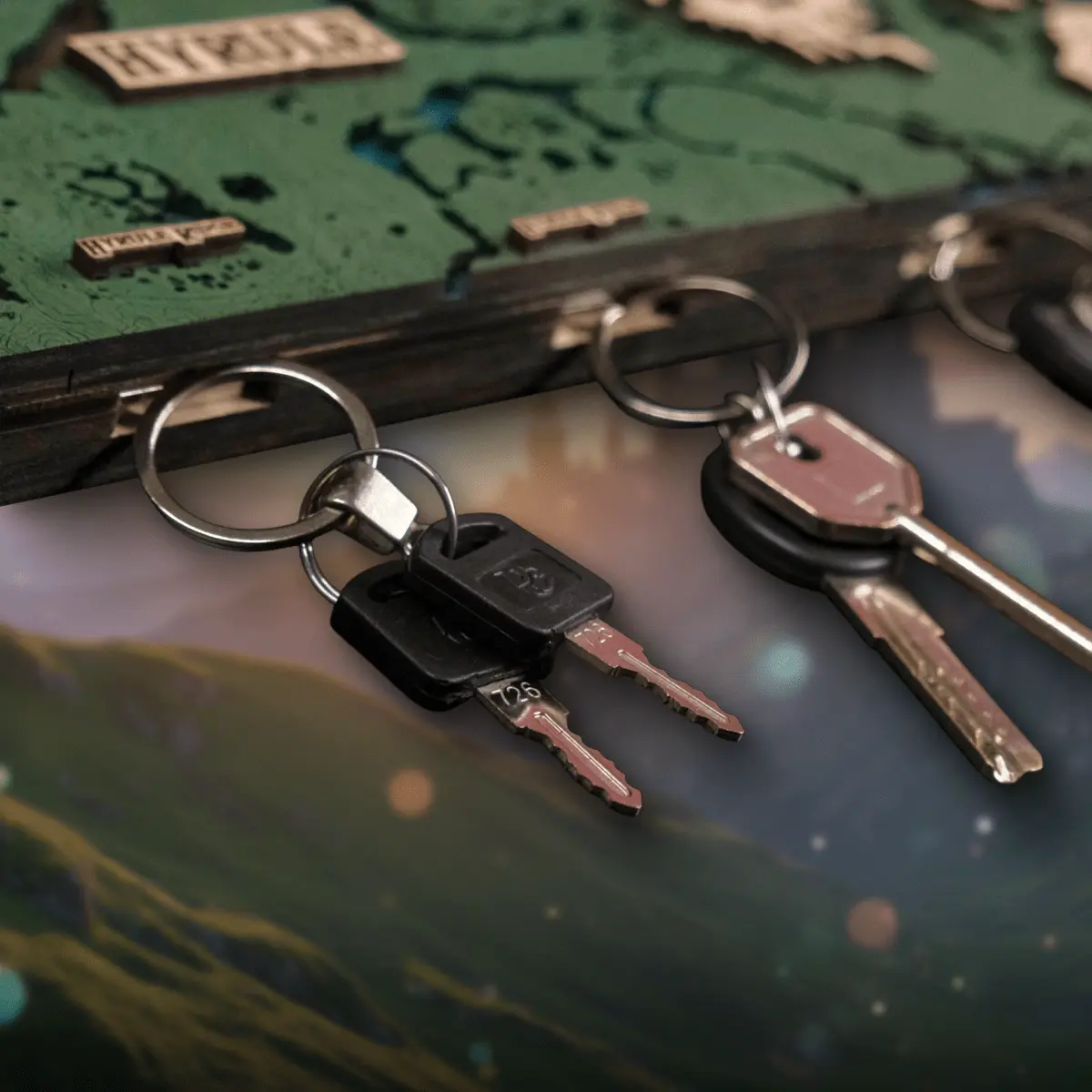 THE HYRULE 3D WOOD KEY HOLDER ZeWood Inc.