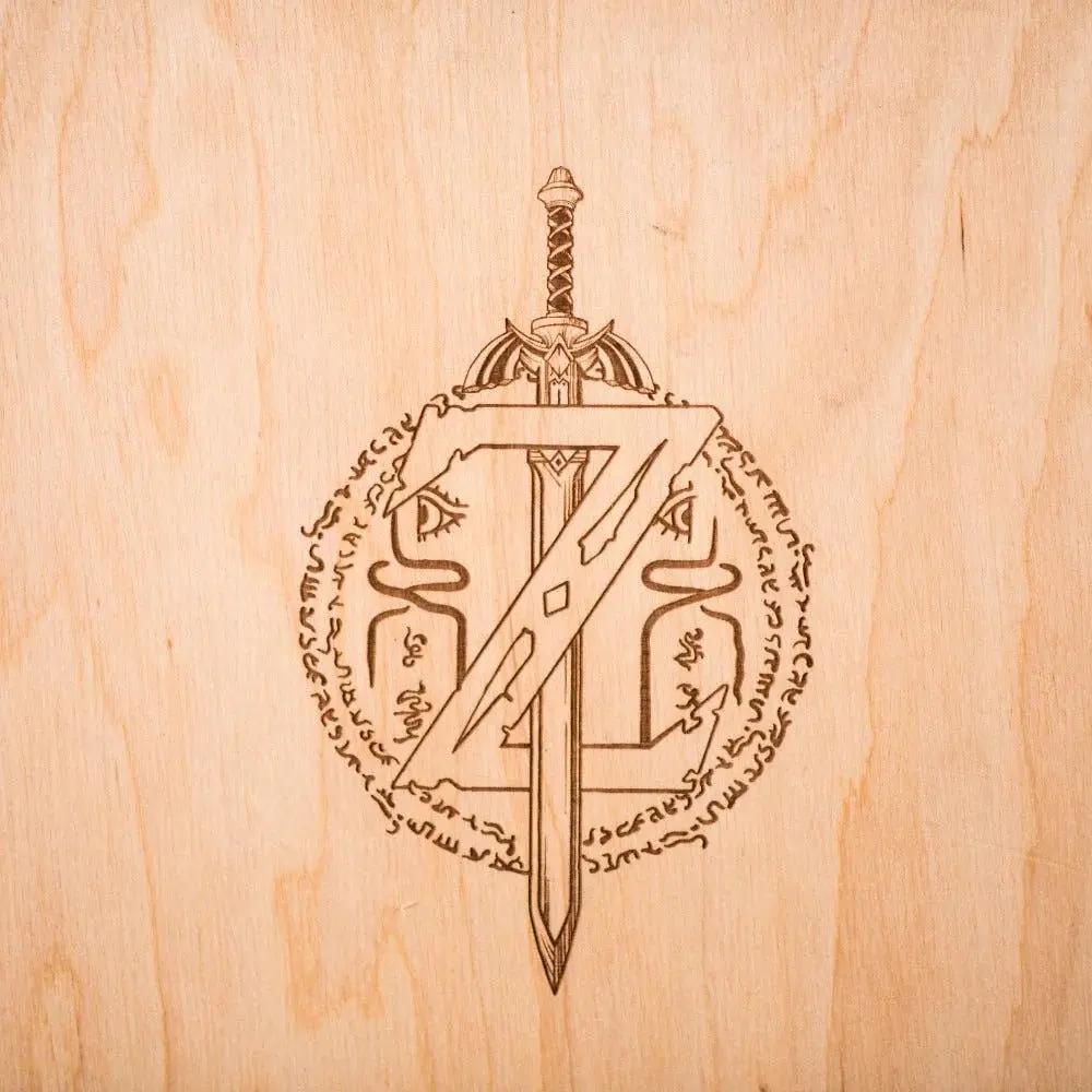 THE HYRULE 3D WOOD MAP 2.0 ZeWood Inc.