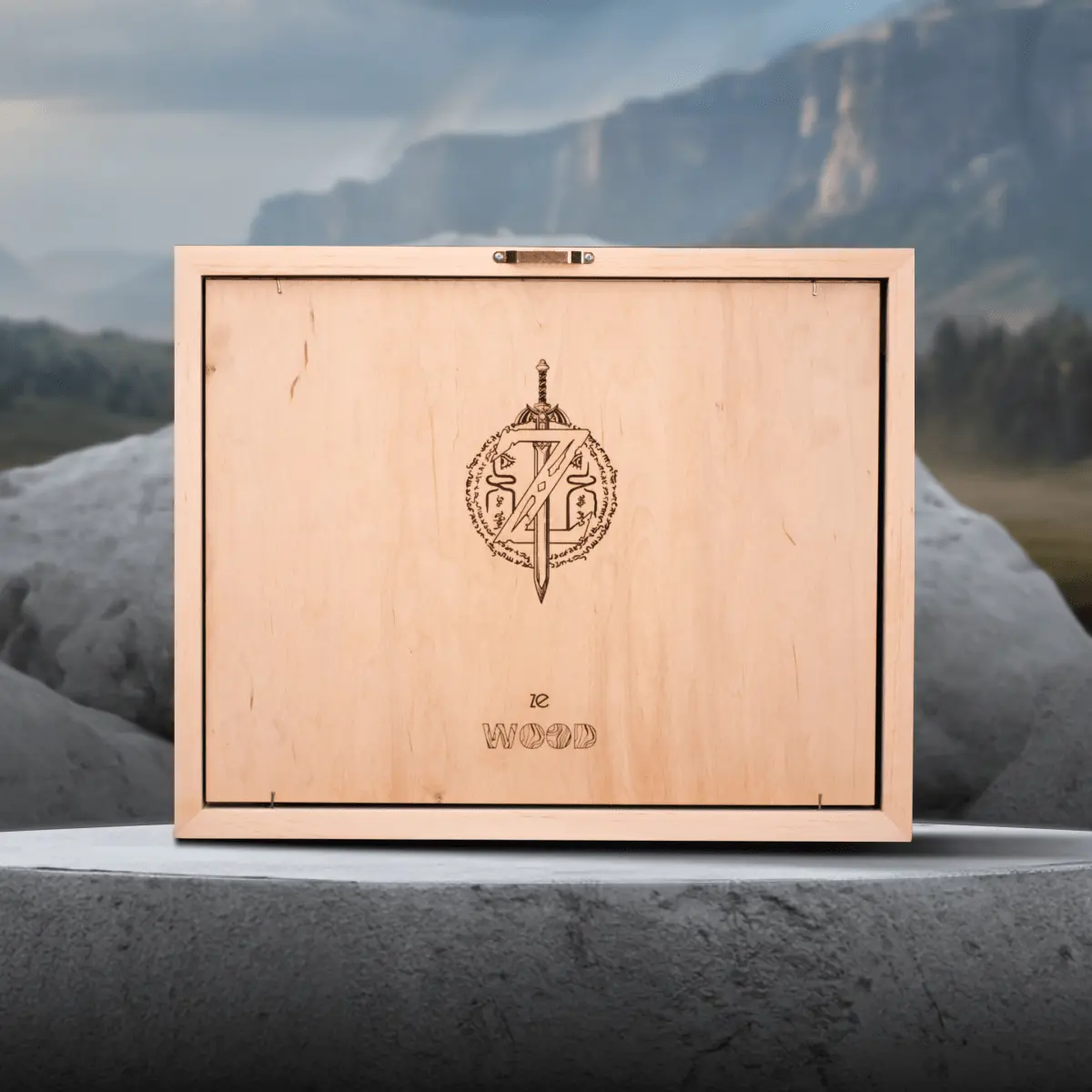 THE HYRULE 3D WOOD MAP 2.0 ZeWood Inc.