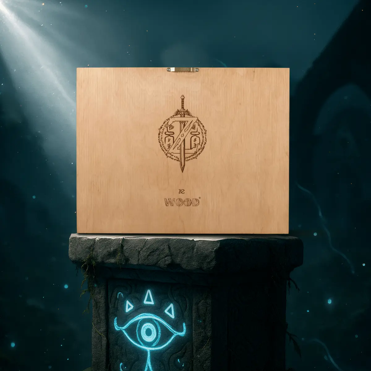 THE HYRULE 3D WOOD POSTER ZeWood Inc.