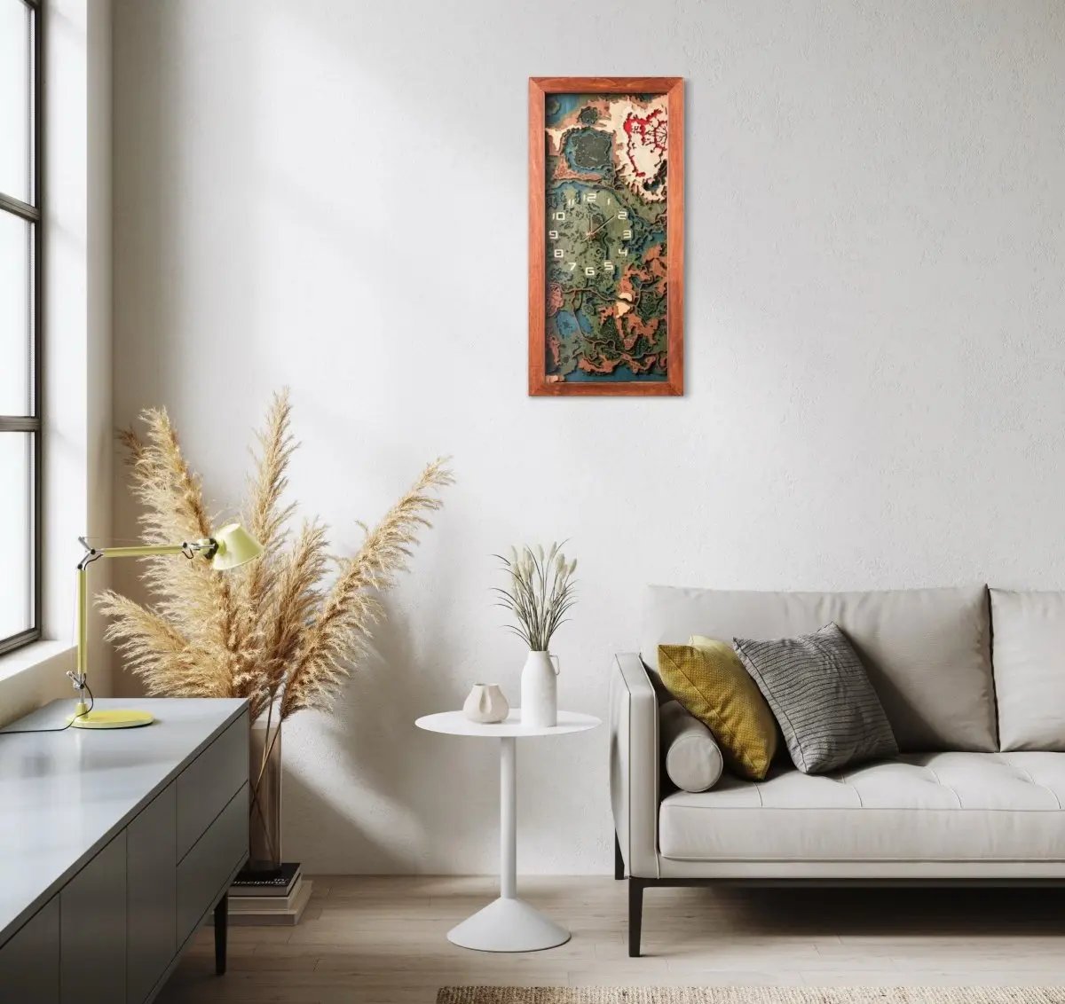 THE HYRULE 3D WOOD WALL CLOCK ZeWood Inc.