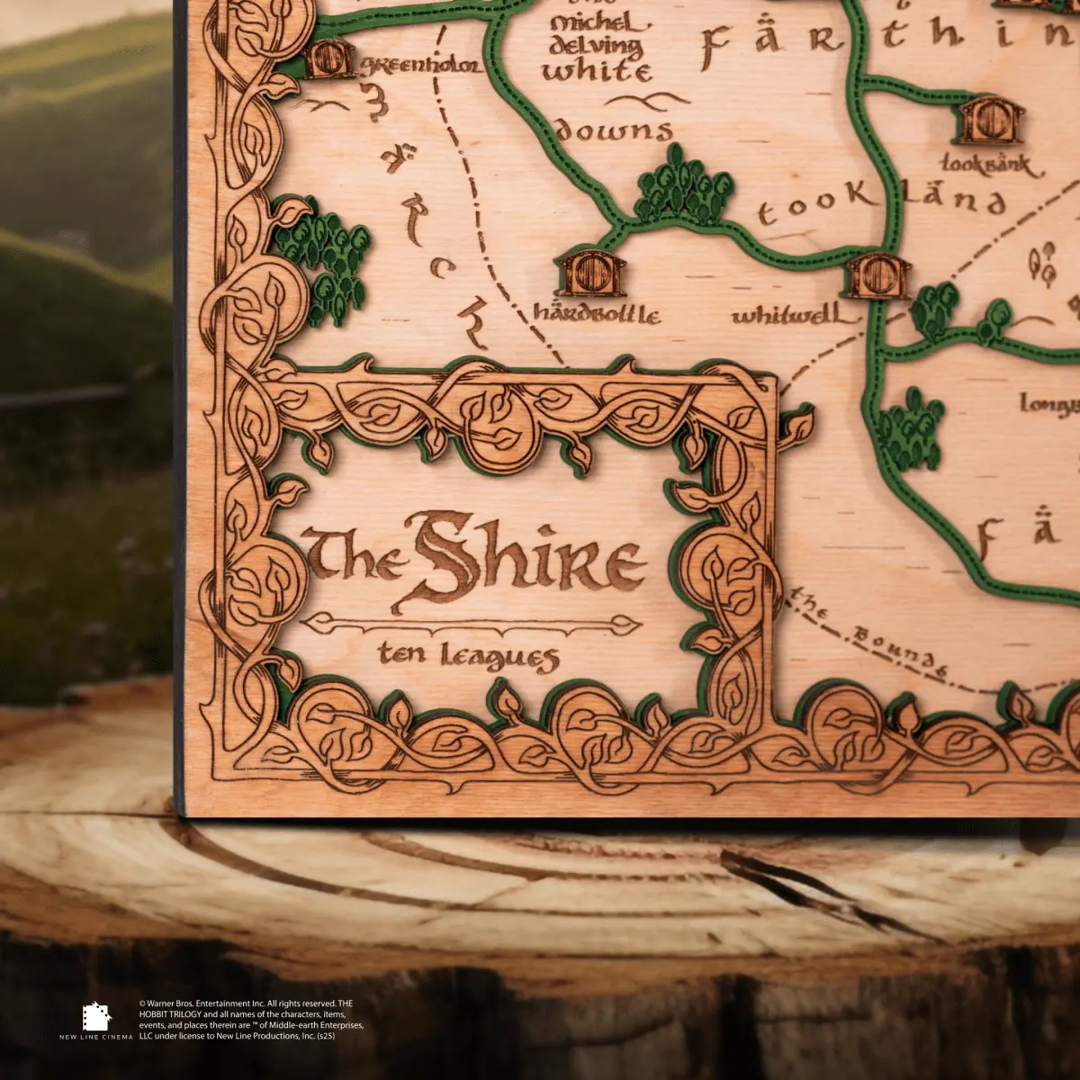 THE SHIRE 3D WOOD MAP ZeWood Inc.