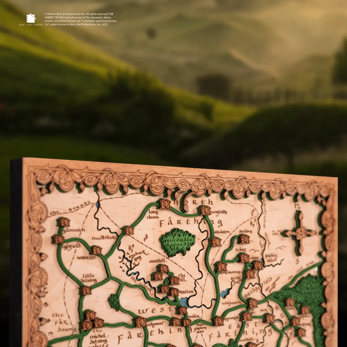 THE SHIRE 3D WOOD MAP ZeWood Inc.