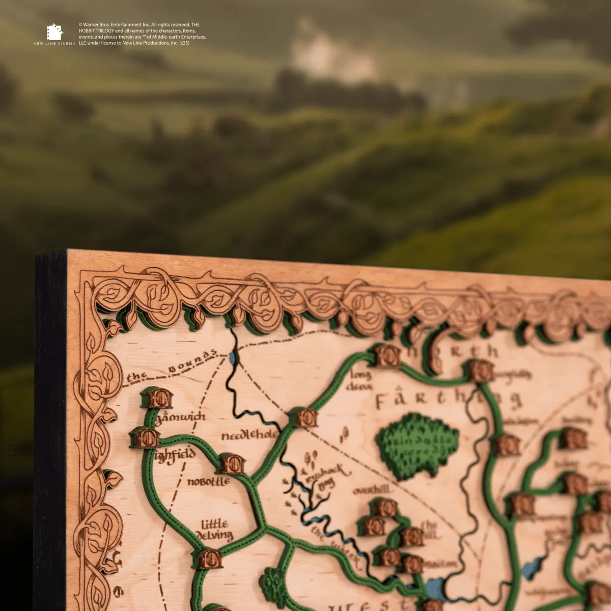 THE SHIRE 3D WOOD MAP ZeWood Inc.
