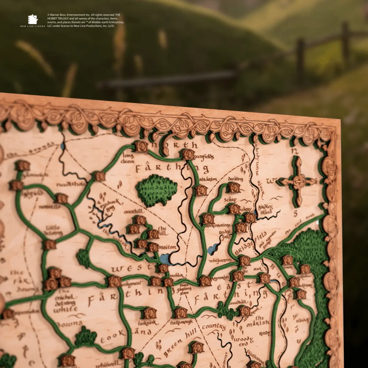 THE SHIRE 3D WOOD MAP ZeWood Inc.